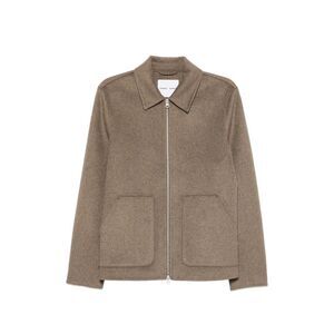 Samsoe Samsoe Brown Jackets - Shirt Jackets Men